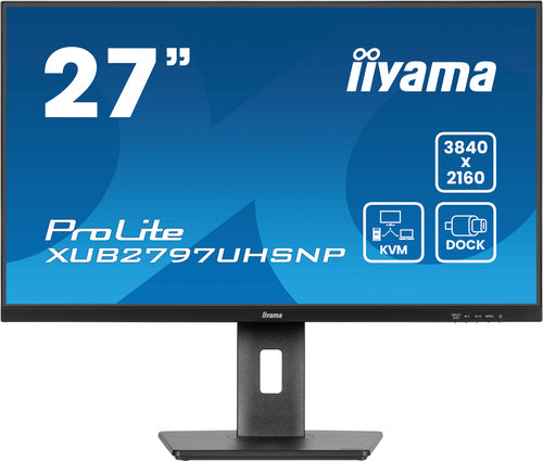 iiyama ProLite XUB2797UHSNP-B1 computer monitor 68.6 cm (27 iiyama ProLite XUB2797UHSNP-B1 computer monitor 68.6 cm (27